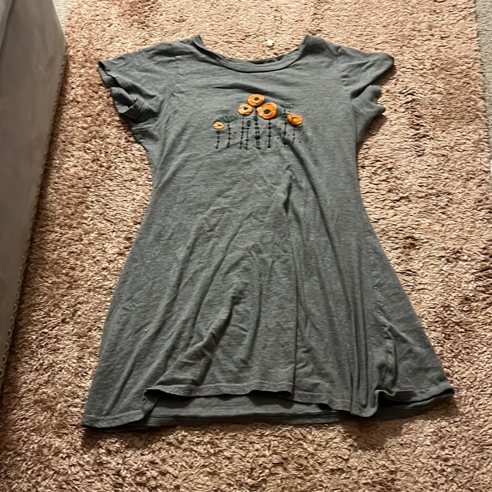 XL Cherryloom T-shirt dress